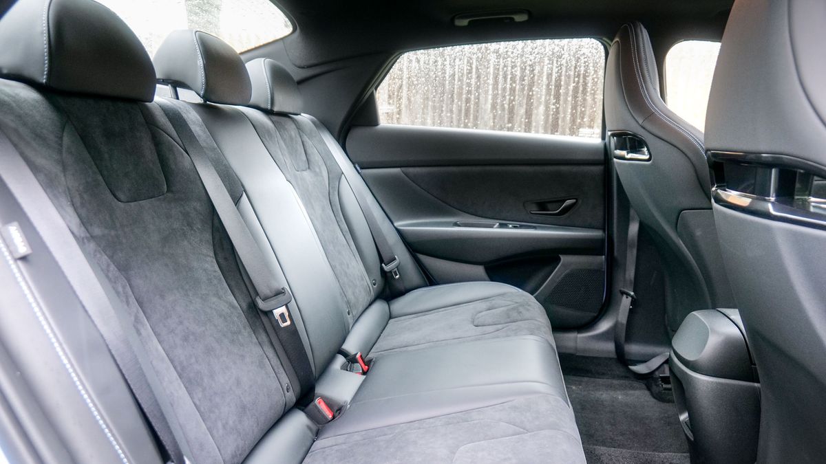 2025 Hyundai Elantra N test drive review pros and cons.