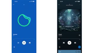 Spotify's AI DJ screenshots