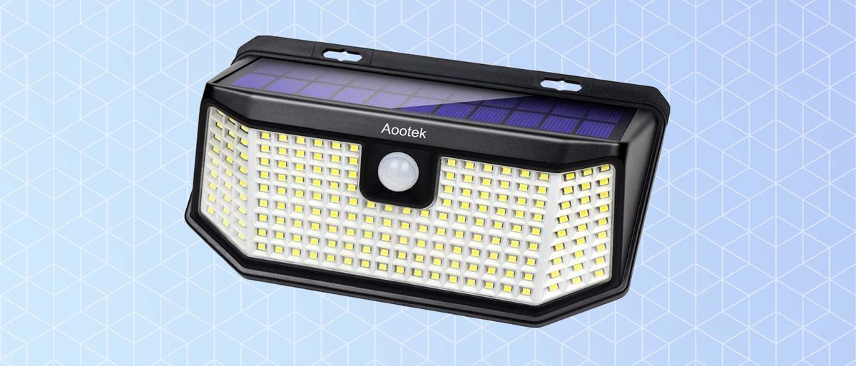 Aootek Solar Outdoor Flood Lights