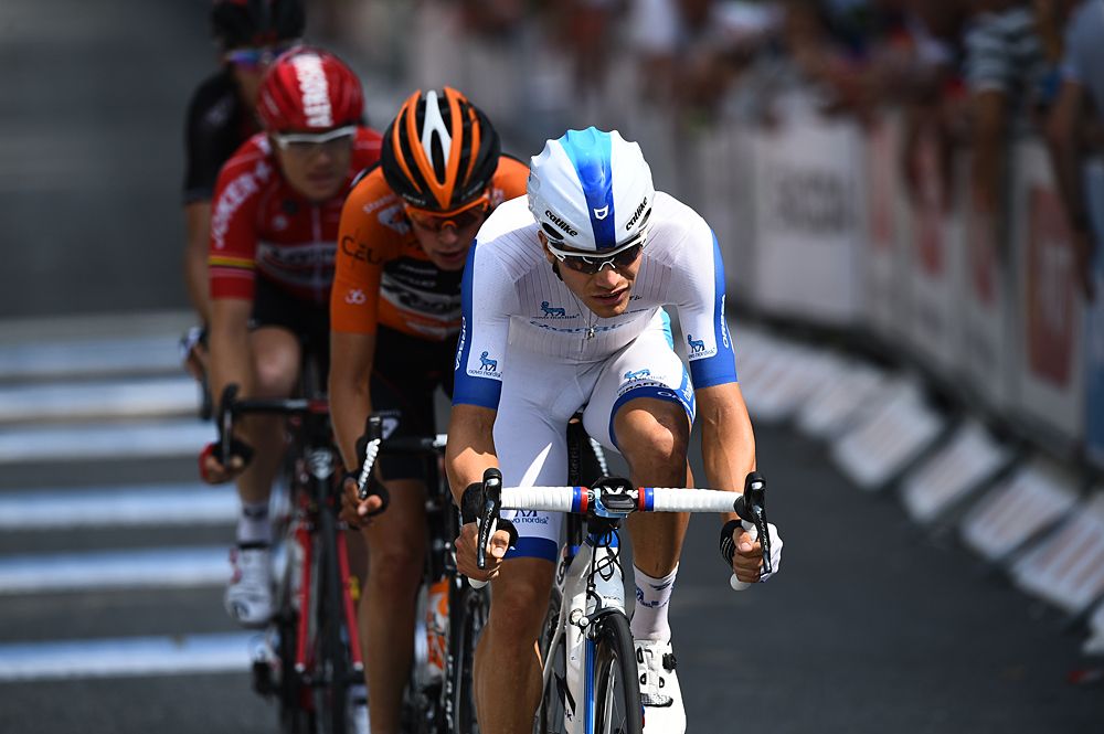 The day's late-race breakaway