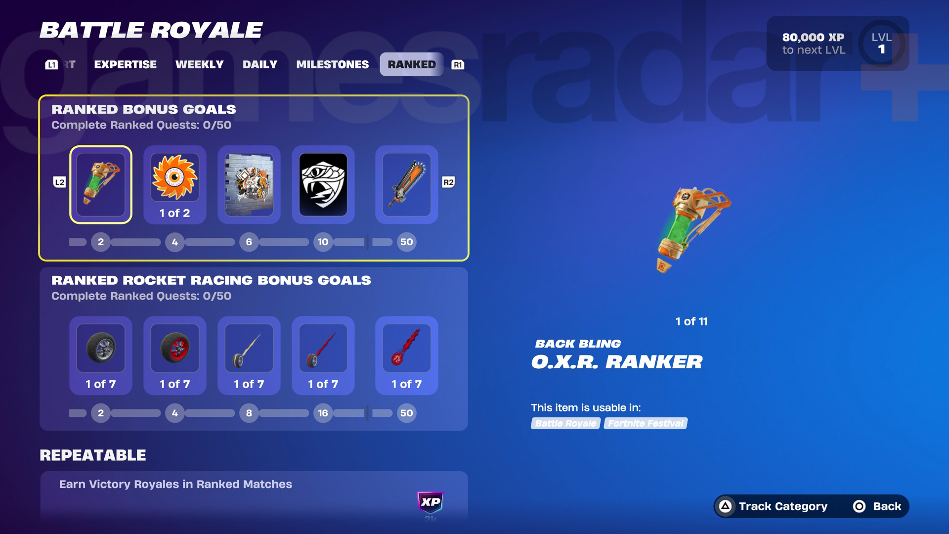 Fortnite Ranked Quests Chapter 6 Season 4