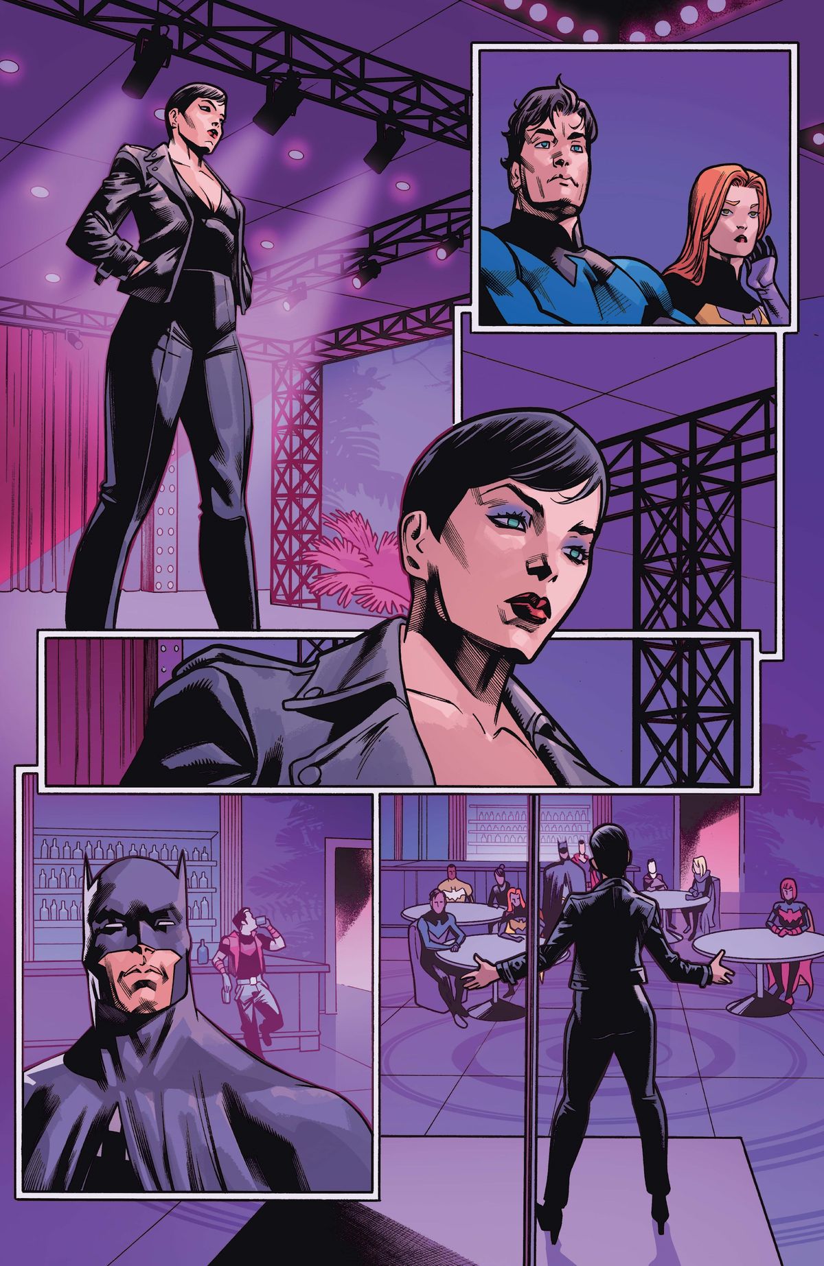 Pages from Batman/Catwoman: The Gotham War &ndash; Battle Lines #1
