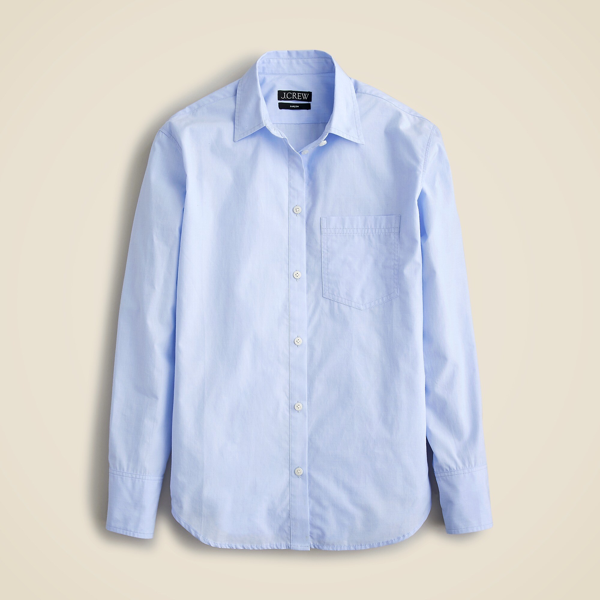 Garçon Classic Shirt in Cotton Poplin
