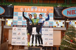 Curtis White, Jeremy Durrin, and Jack Kisseberth comprised the men's podium on the opening day of the NBX Gran Prix of Cross.