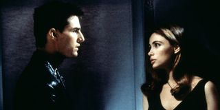 Tom Cruise and Emmanuelle Béart in Mission: Impossible