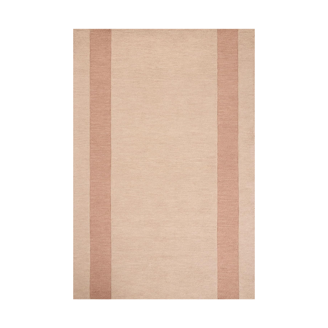 Loloi Leanne Ford Craven Collection Cvn-01 Blush/rose 2'-3&amp;quot; X 3'-9&amp;quot; Accent Rug Geometrical, Patterned, Neutral, Entryway, Mudroom, Bathroom, and Kitchen