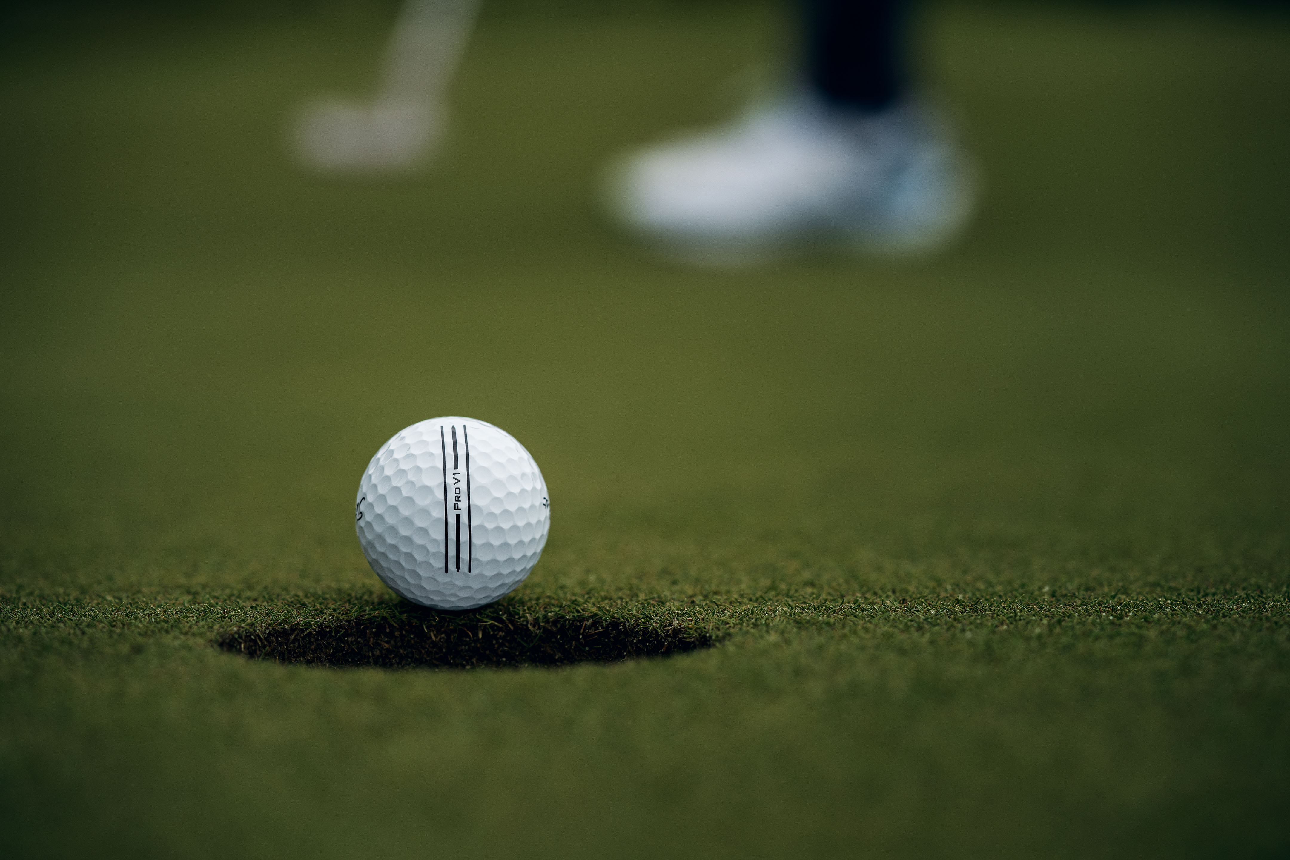 Titleist golf ball alignment