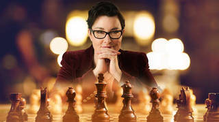 Sue Perkins hosts "Chess Masters: The Endgame" on BBC2