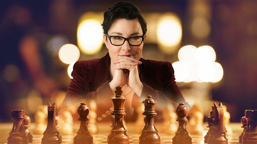 Sue Perkins hosts &quot;Chess Masters: The Endgame&quot; on BBC2