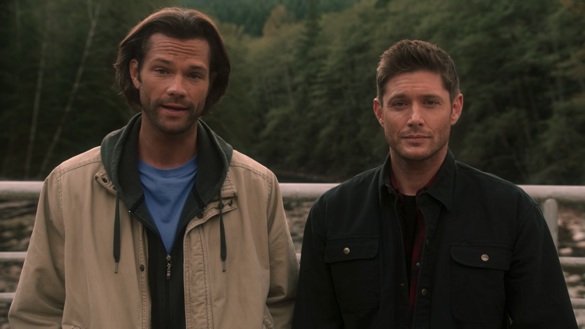 Jared Padalecki and Jensen Ackles in the Supernatural series finale