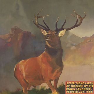 After 'The Monarch of the Glen' by Sir Edwin Landseer, 1966 (oil on canvas)