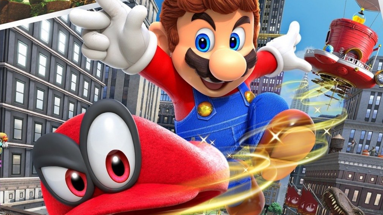Super Mario Odyssey' lets player two tag along as Mario's hat