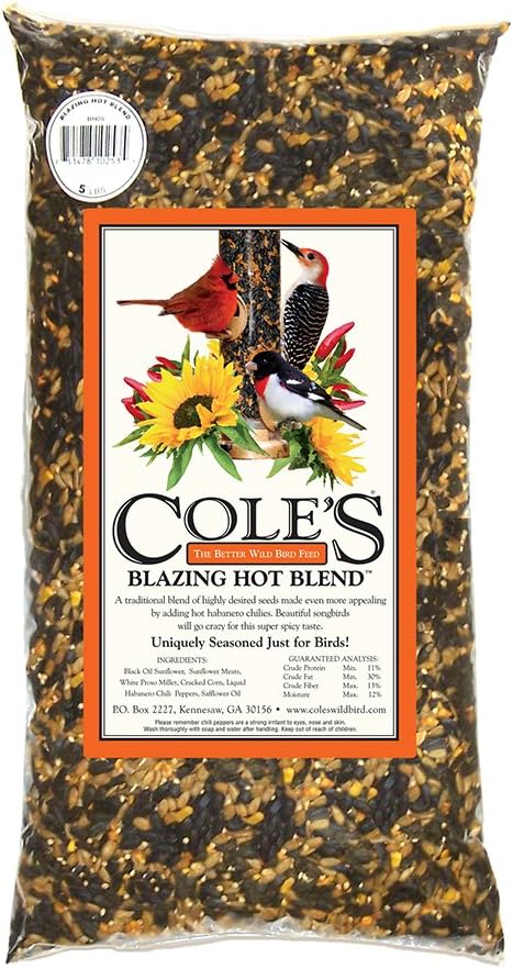 Cole&#039;s Bh10 Blazing Hot Blend Bird Seed, 10-Pound