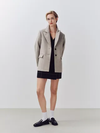 Mantel-Blazer Herringbone John Lewis Anyday, Alami