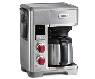 Wolf Gourmet Programmable Coffee Maker on a white background