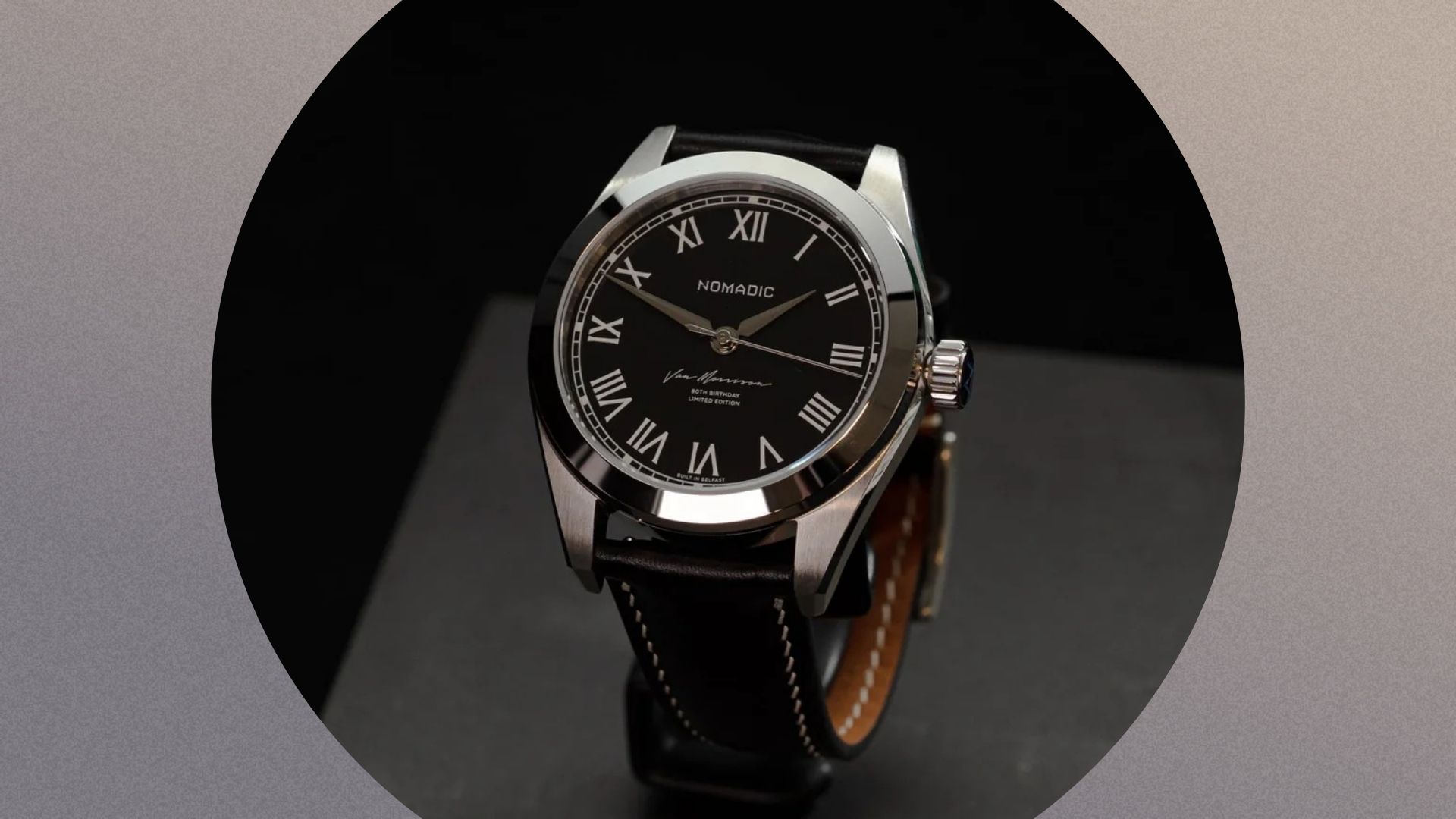 Nomadic and Van Morrison limited edition watch 