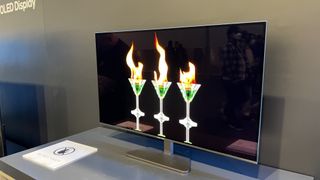 TCL IJP OLED TV at CES 2023 