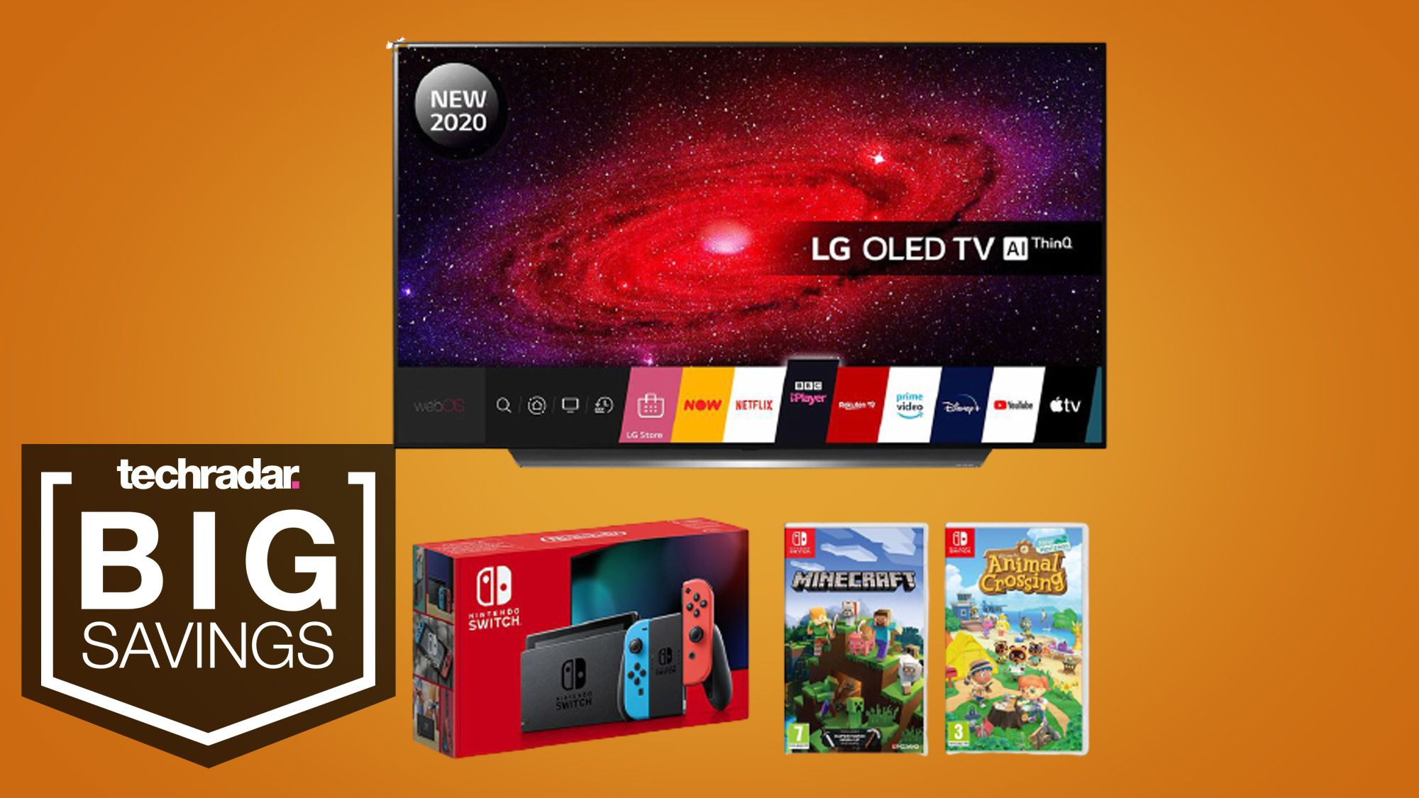 Get a free Nintendo Switch bundle with the world's best OLED TV – but not for long | TechRadar