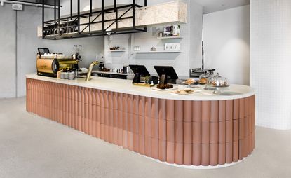 An image of food counter at Poacher & Hound restaurant, Melbourne,