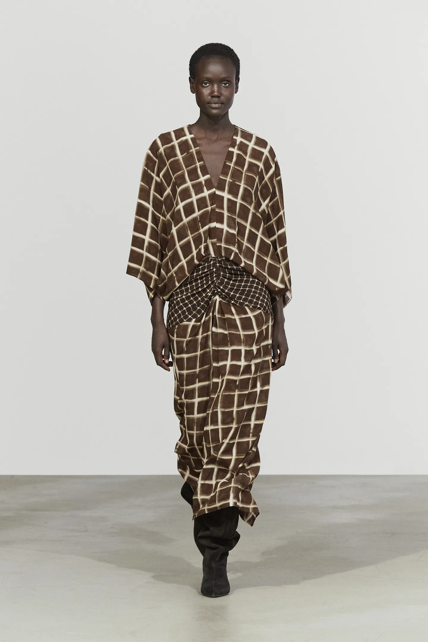 Massimo Dutti printed dress