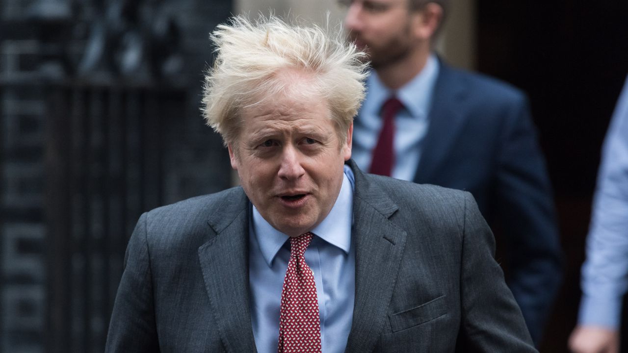 Boris Johnson is meeting with European Commission chief Ursula Von Der Leyen 