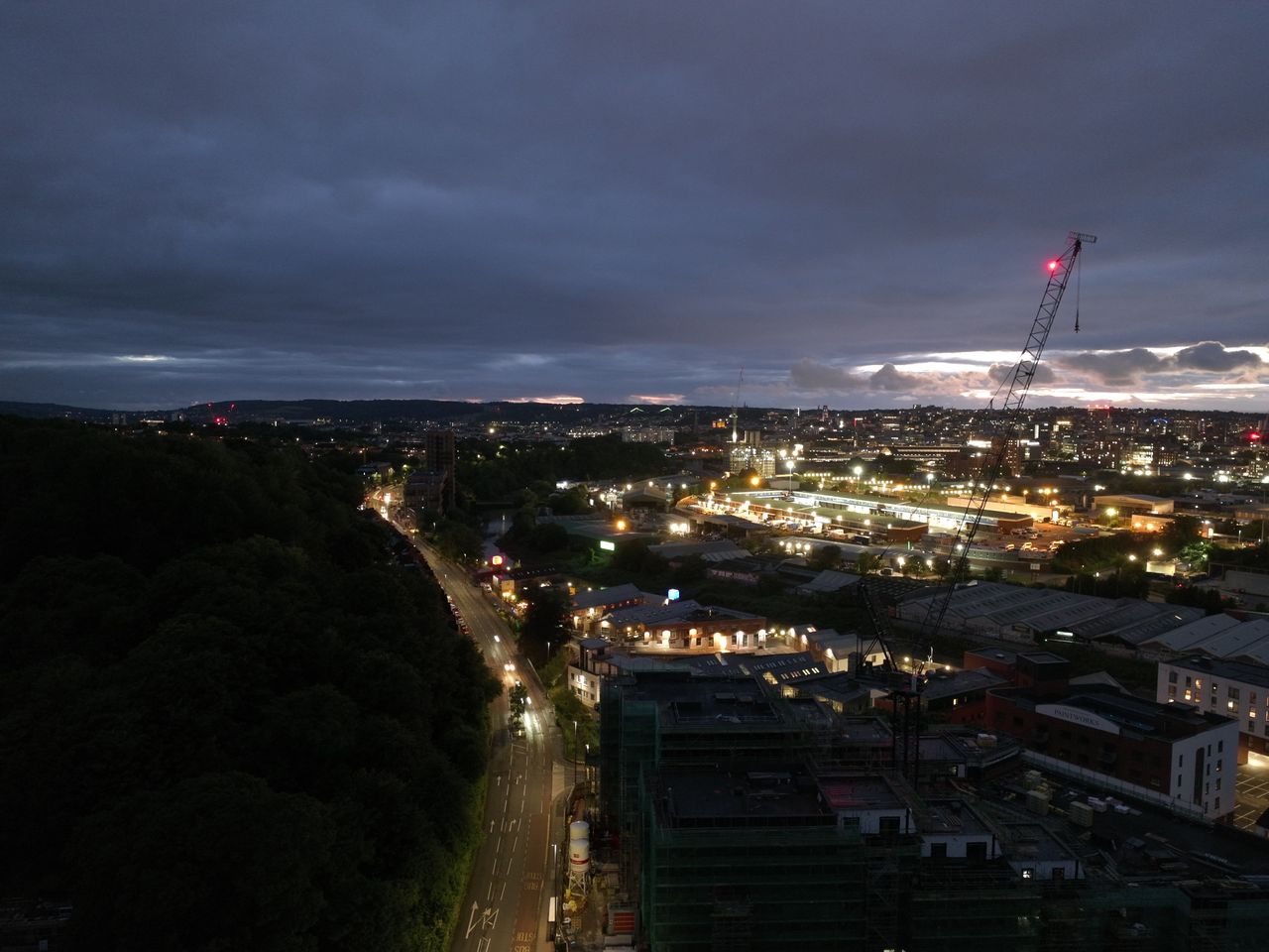 An image taken on the Potensic Atom 3 drone