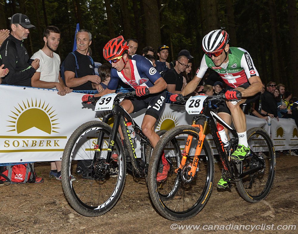 Howard Grotts (USA) and Reto Indergand (Switzerland)