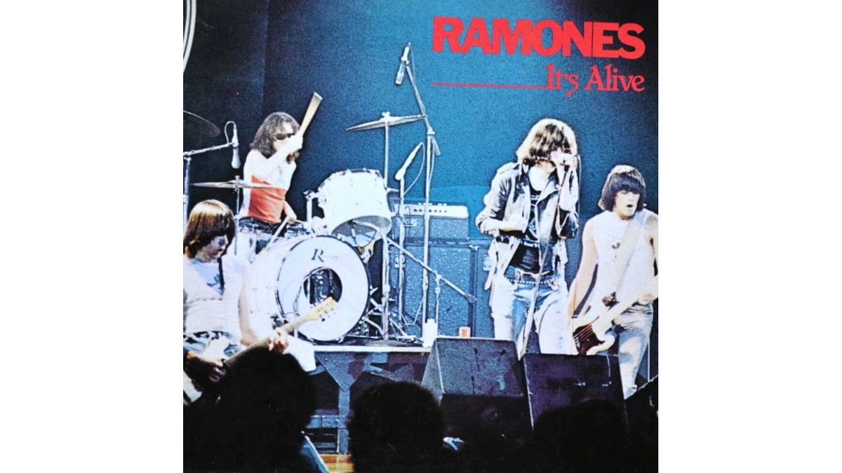 The Ramones &#039;It&#039;s Alive&#039; album artwork