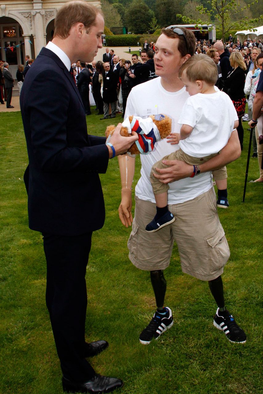 Prince William visits Help For Heroes