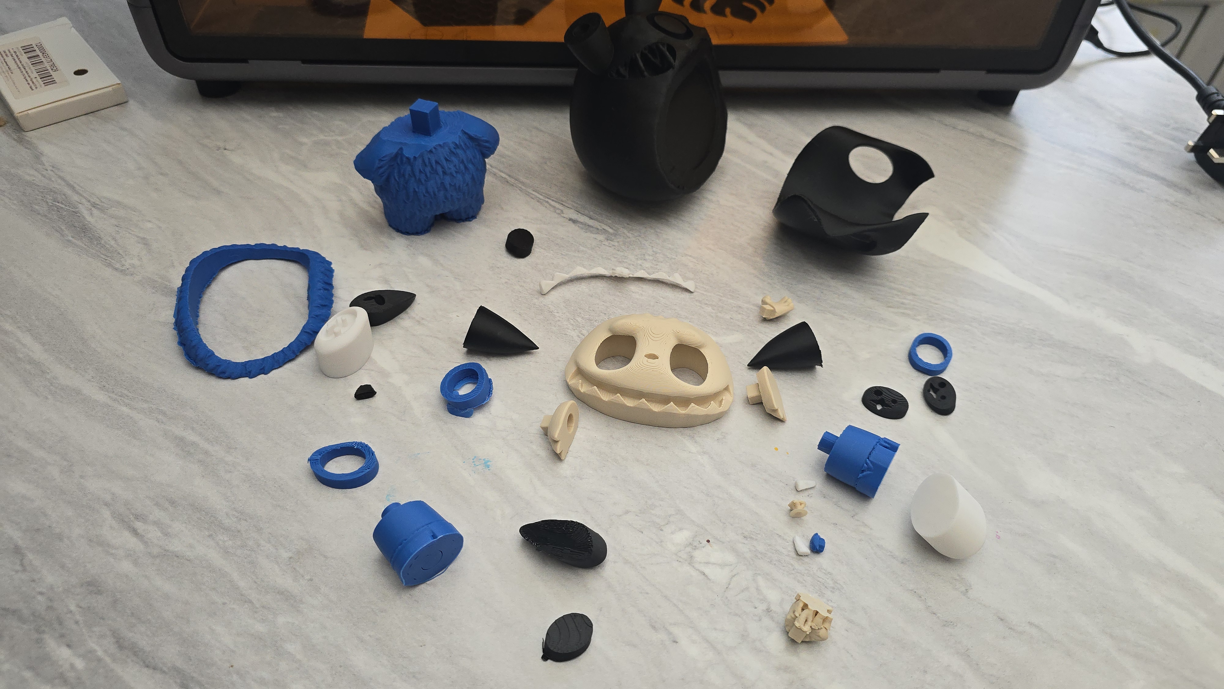 3D printed Labubu