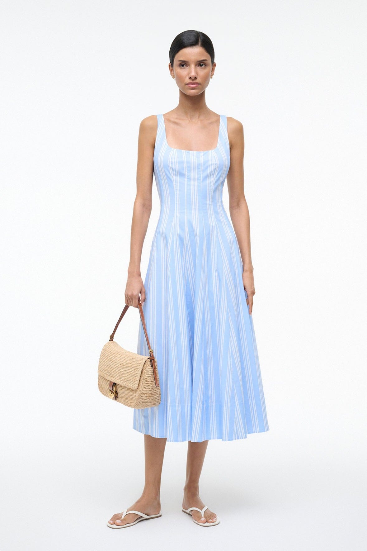 Wells Dress | Ventura Stripe - Ventura Stripe / 00