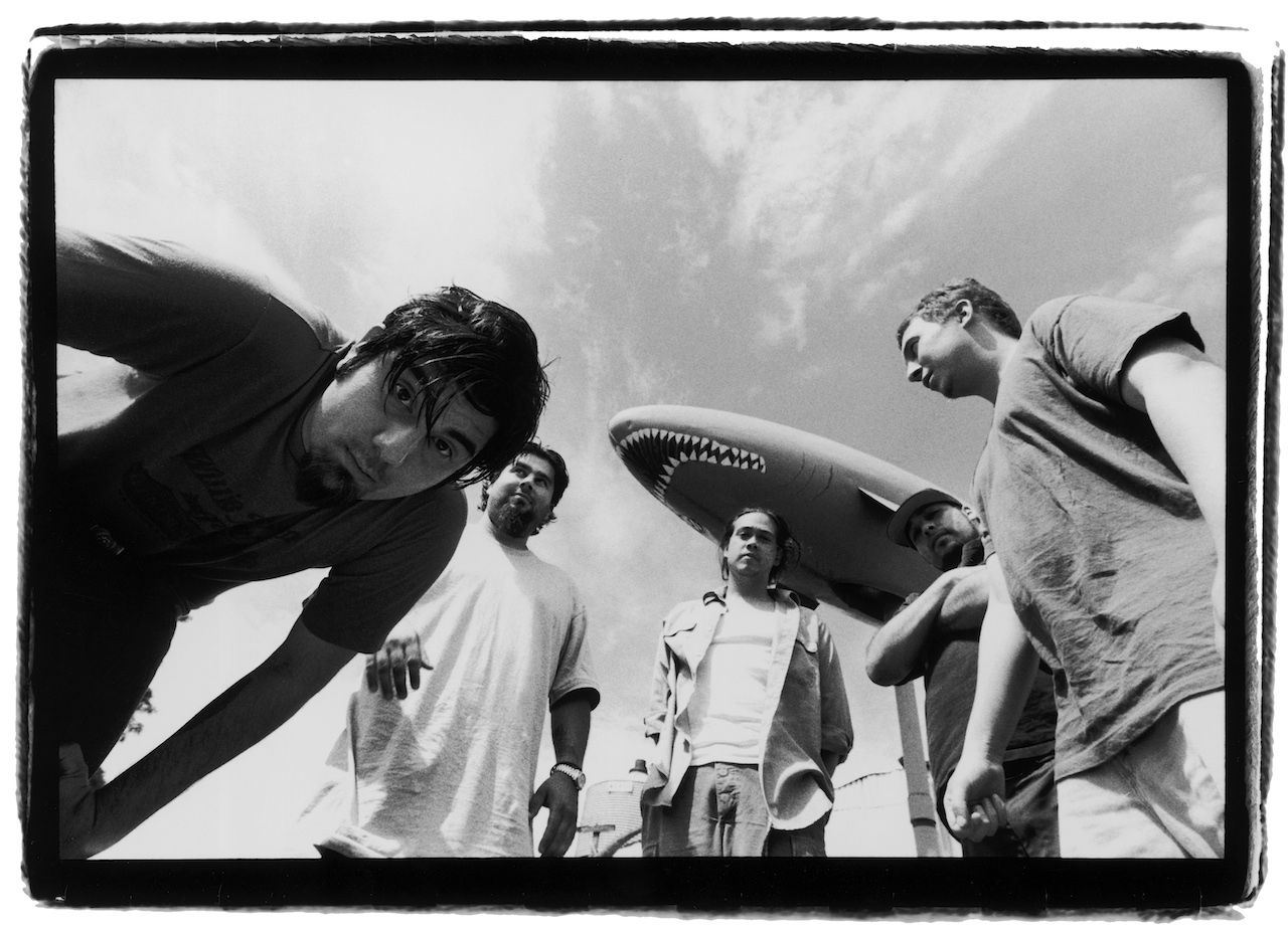 The White Pony era, around 2000, when the band dramatically changed their sound.