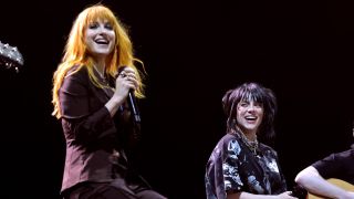 Hayley Williams and Billie Eilish at Coachella