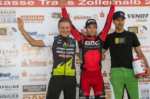 Trans Zollernalb Stage 1 men's podium