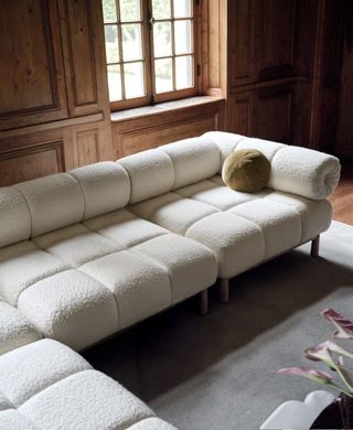 a couch from Gwyneth Paltrow's CB2 collaboration