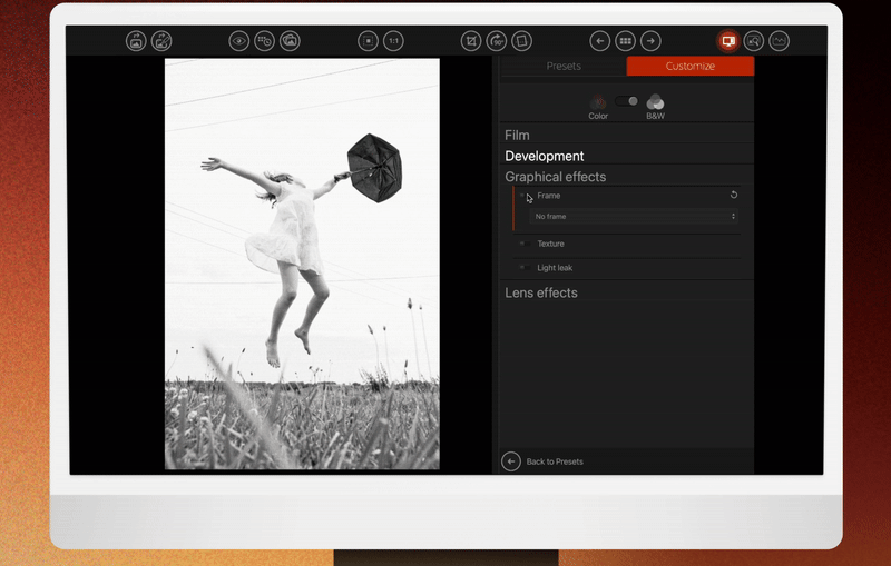 Video of DxO FilmPack 8&#039;s Ageify slider