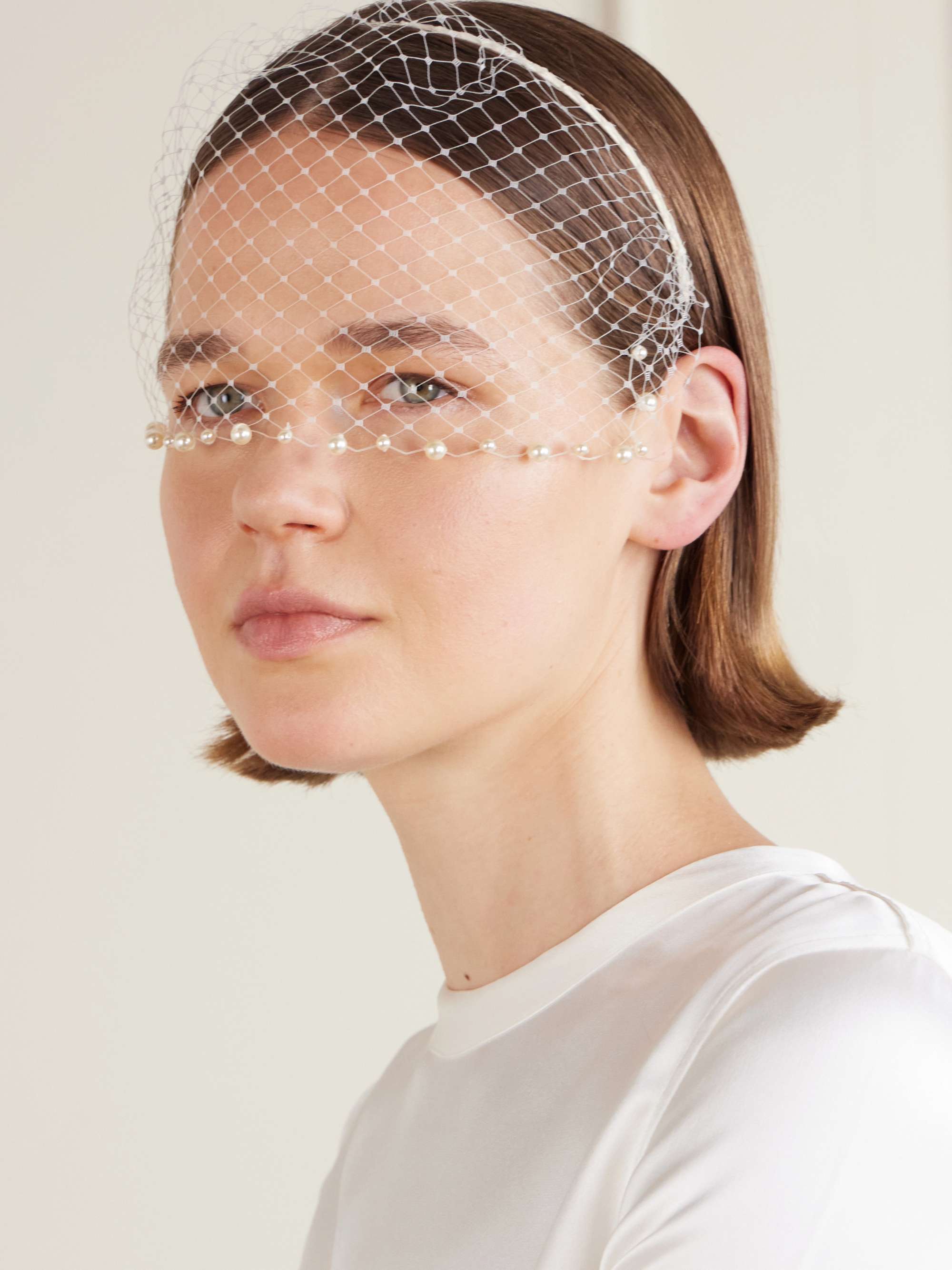 Perline Voilette Headpiece