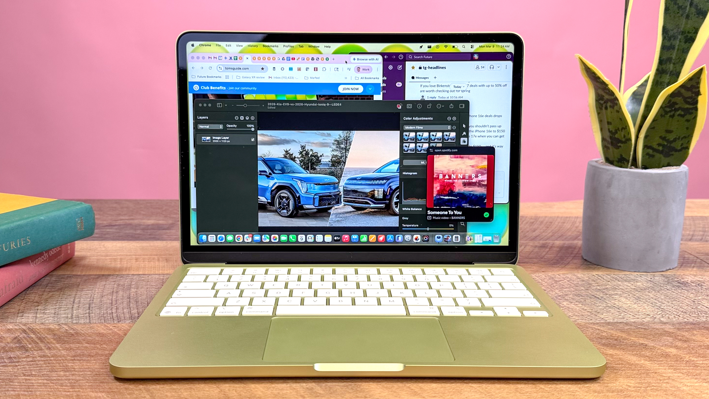 MacBook Neo shown on desk