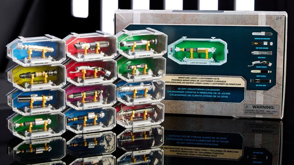 Star Wars Lightsaber Advent Calendar