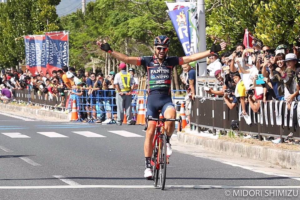 Alan Marangoni (Nippo-Vini Fantini) takes his first ever professional victory in the last race of his career