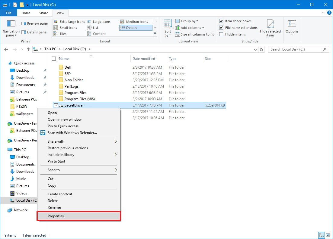 How to hide an entire drive from prying eyes on Windows 10 | Windows ...