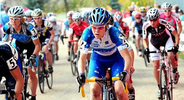 Georgia Gould (Luna Pro Team) during the women's start.