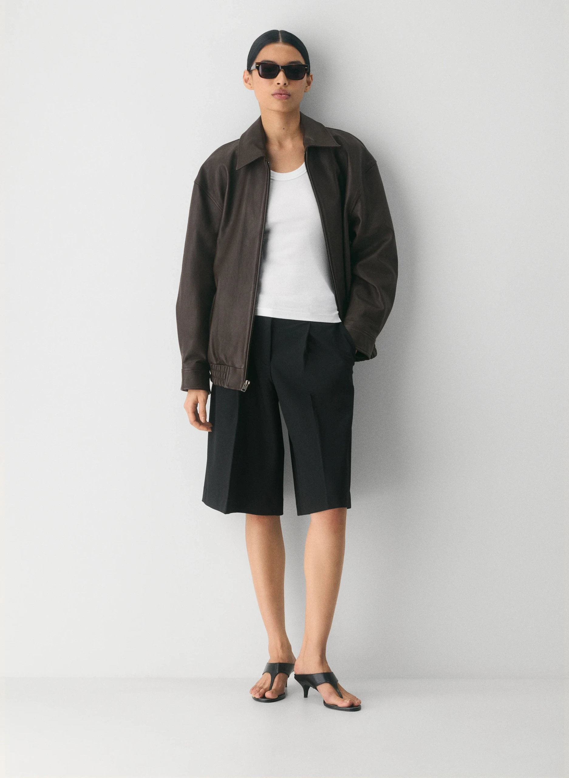 Jones Bomber - Leather