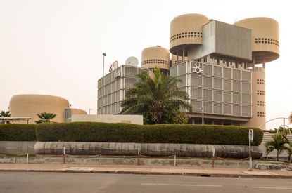 brutalist architecture in togo - BOAD, part of architecture encounters at palais de lome