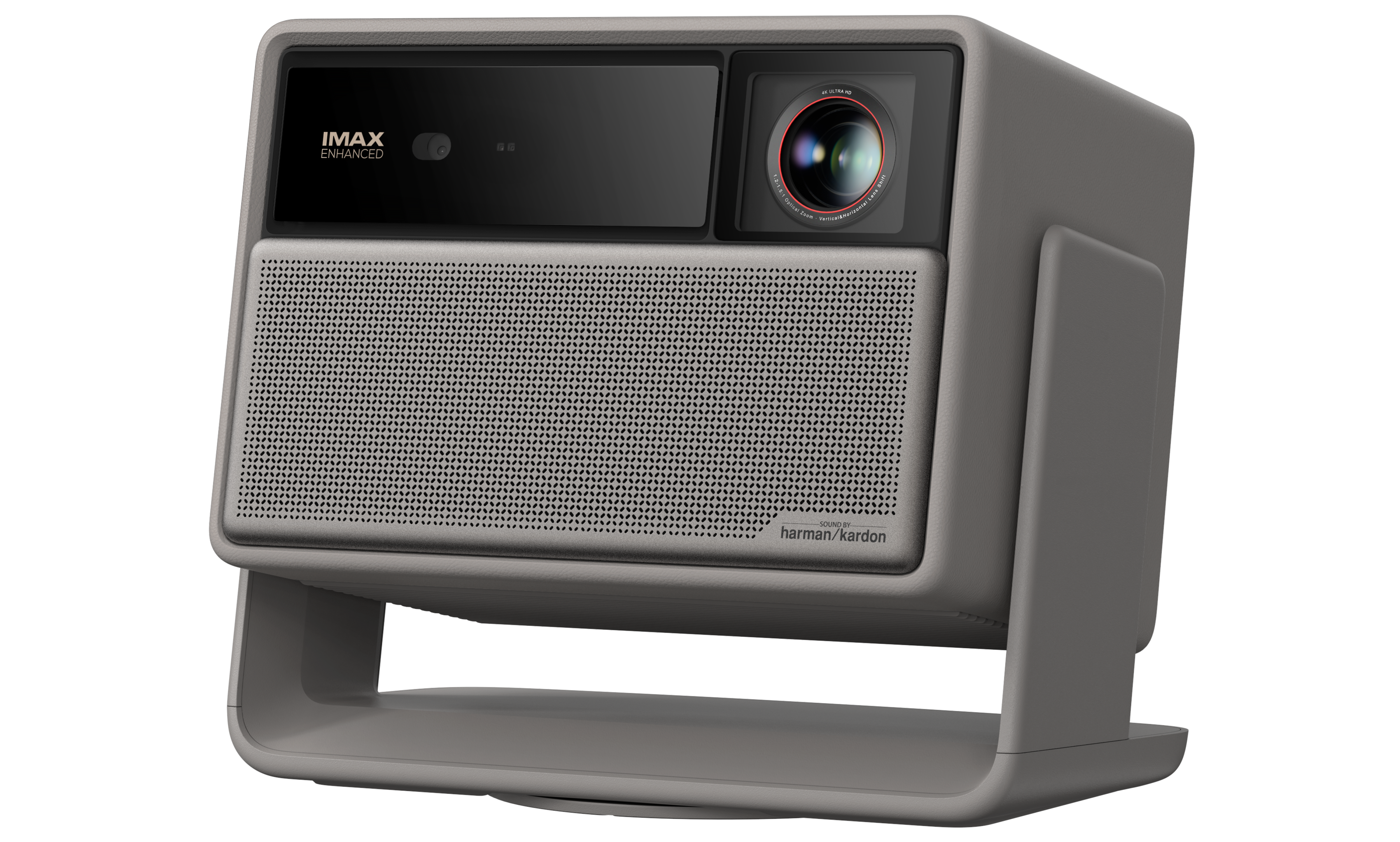Xgimi Horizon 20 Max projector on a plain background