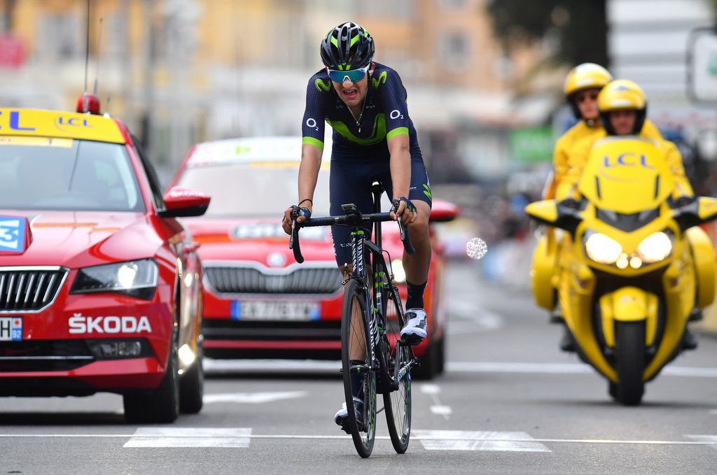 Marc Soler (Movistar) finished in third place