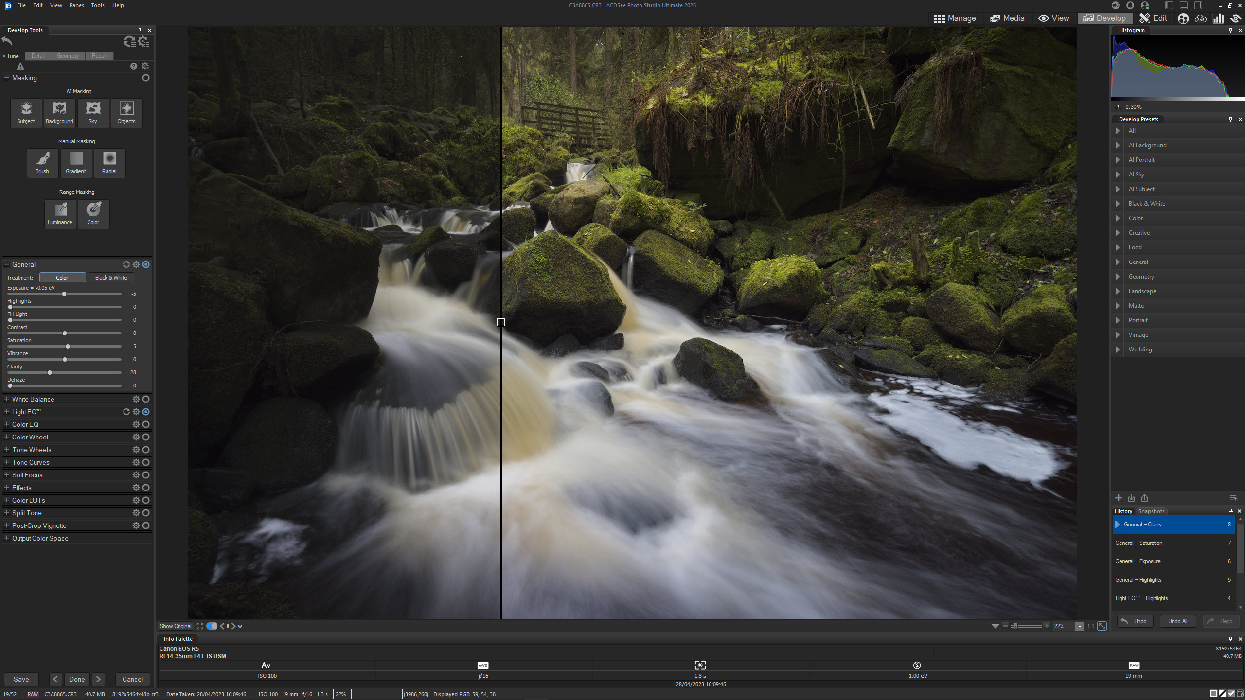 Screengrab of the ACDSee Photo Studio Ultimate 2026 user interface