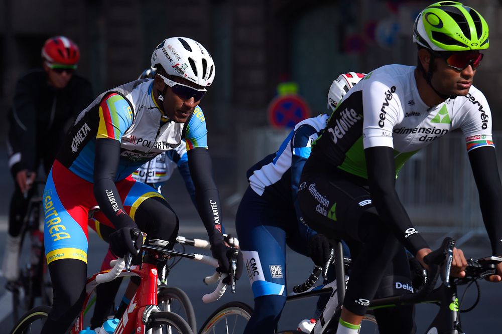 Eritrean riders are hoping for an upset result this week