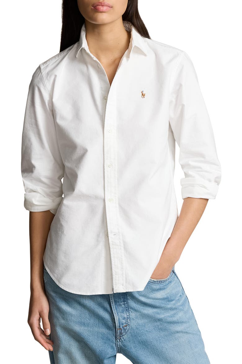 Oxford Cotton Button-Up Shirt