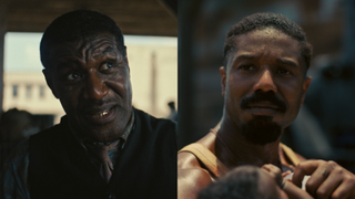 Delroy Lindo and Michael B. Jordan in Sinners